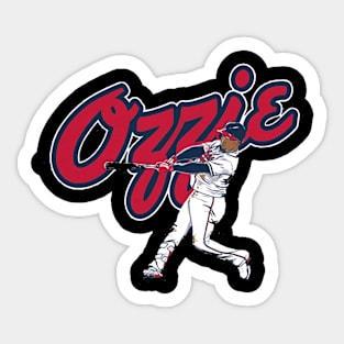 Ozzie Albies Slugger Swing Sticker